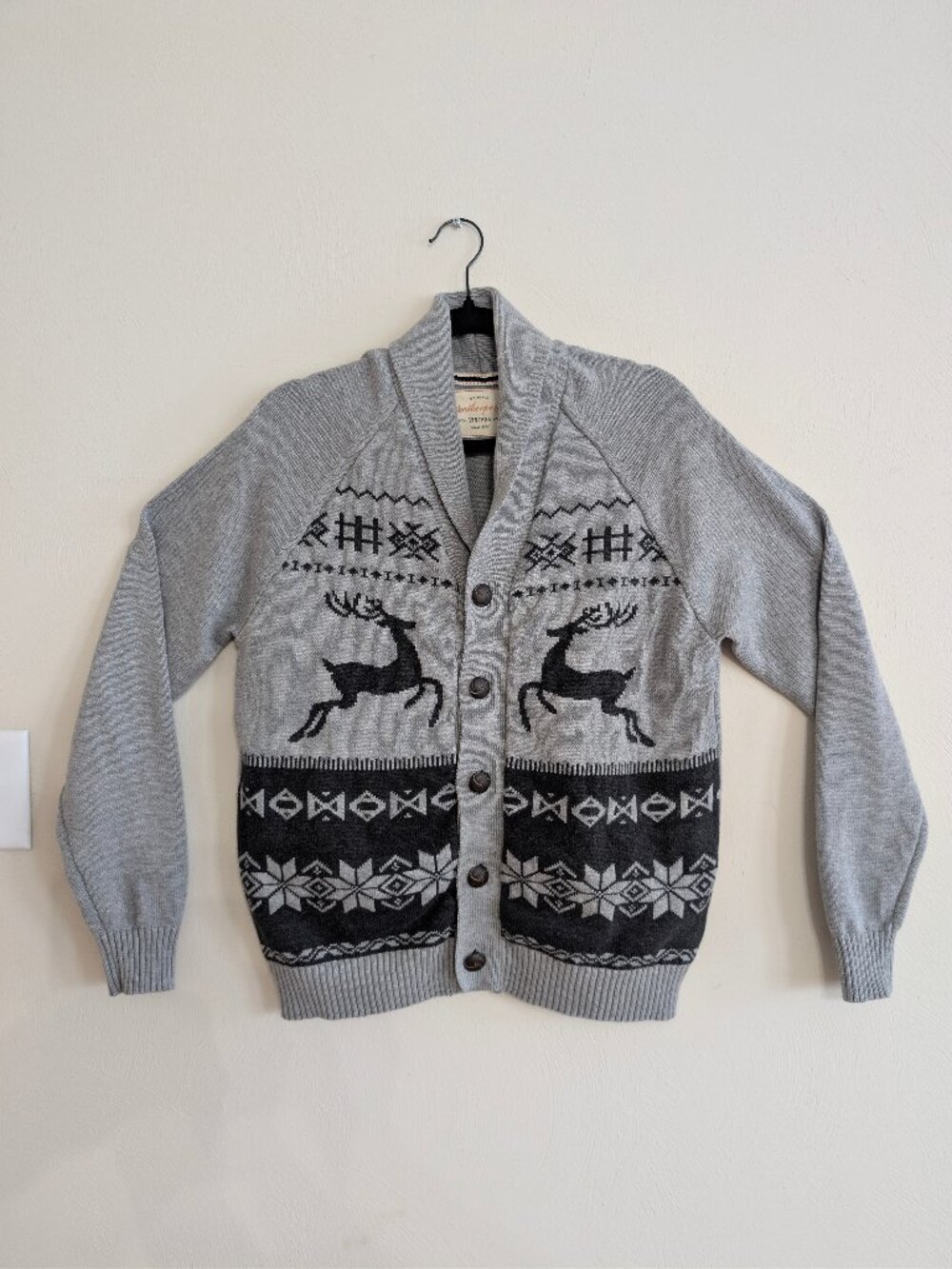Weatherproof Vintage Shawl Collar Cardigan size M - Picture 2 of 4